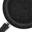 Tigaie din aluminiu Flonal FLCPS2860, 28cm, interior antiaderent cu efect de piatra, Mineralit