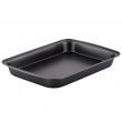 Tava dreptunghiulara pentru copt, Ertone ERT-MN 563B, anti-aderenta, 35,5x24x4 cm, Negru