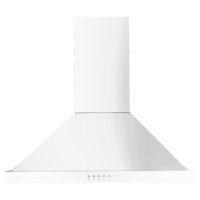 Декоративен аспиратор за вграждане Hausberg HB-1260AB, Всмукателна мощност 400 m3/h, 1 мотор, 60 см, Бял