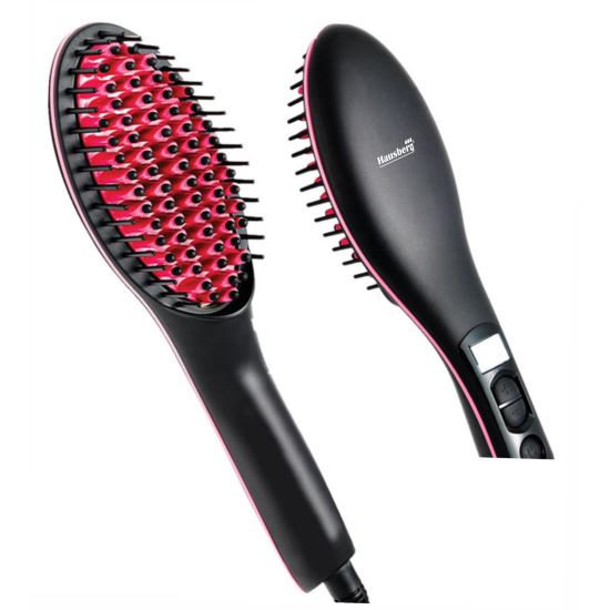 Perie Electrica de par Hausberg HB-17, material ceramic, 232 grade, ecran LCD