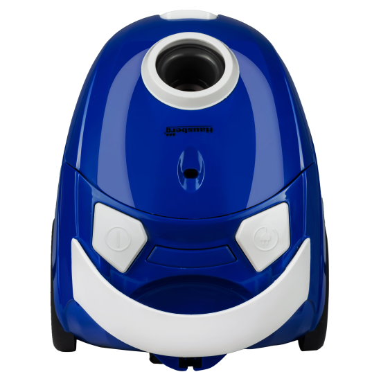 Прахосмукачка с платнена торба Hausberg HB-2080BL, 700W, Капацитет 1.5L, Синя