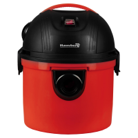 Многофункционална прахосмукачка Hausberg HB-2095RZ, мокро и сухо засмукване, 1000 W, голям капацитет 15 L, HEPA филтър, червено-черно