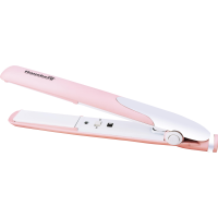 Placa de par 2 in 1 pentru ondulare, si indreptare, Hausberg HB32RZ, Putere 30W, Incalzire rapida, Roz