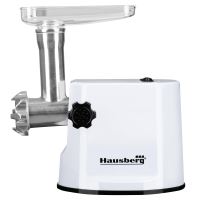 Masina de tocat carne Hausberg HB-3415AB,1000 W, 1Kg/min, Alb