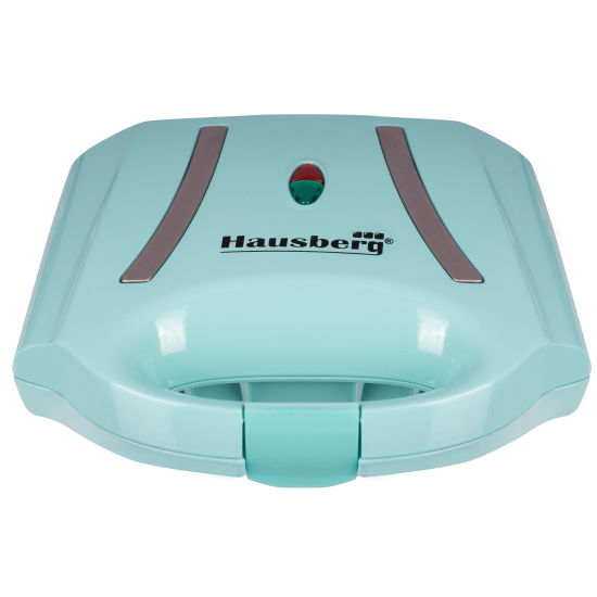Sandwich-maker Hausberg HB-3535BL, 800 W, bleu, model grill