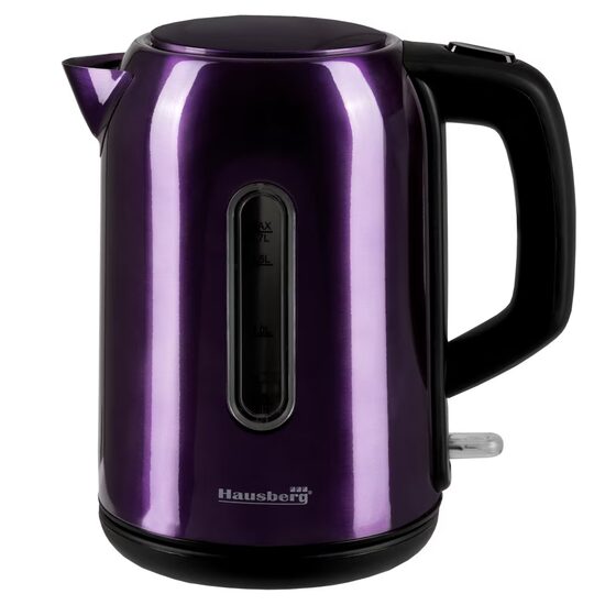 Cana fierbator Hausberg HB-3608MV, 2200 W, 1.7 l, Inox, MOV