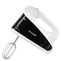 Mixer de mana profesional HAUSBERG HB-4118NG, 250W, 5 viteze + Turbo, Design ergonomic, accesorii incluse, Negru