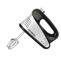 Mixer de mana Hausberg HB-4210NG, 300 W, 5 viteze, Negru/Gri