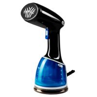 Вертикална ютия, Hausberg HB-7900NG, 1600W, подвижен резервоар 220 ml, черен/син