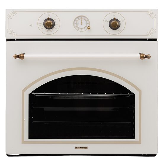 Cuptor incorporabil rustic Hausberg HB8050RST, 57L, putere 2000W, culoare bej rustic