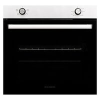 Cuptor incorporabil Hausberg HB-8051IN, Electric, Putere 2225W, 76 l, 4 Functii, Clasa A, Negru/Inox