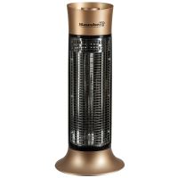 Radiator electric din fibra carbon Hausberg HB-8750AU, 900 W, 2 nivele de putere, exterior/interior, Auriu