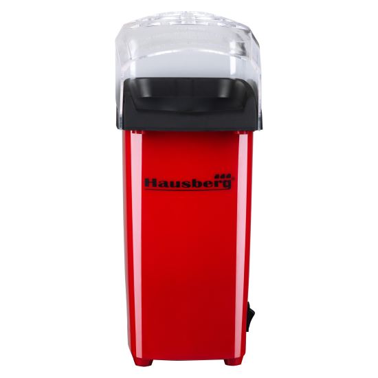 Aparat Popcorn, Hausberg HB910RS 1000 w, jet aer cald, premium, rosu