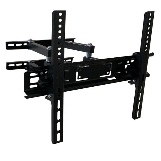 Suport TV de perete reglabil Hausberg HB-H 06 NEW, Diagonala 32-65 inch, Greutate maxima 70 kg, Negru