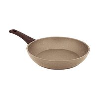 Tigaie HAUSBERG HB-H1554, 24cm, 2L, piatra de granit presat din aluminiu, bej