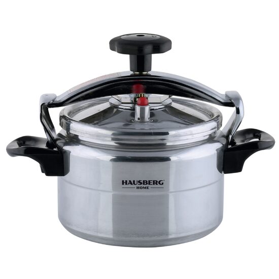 Тенджера под налягане HAUSBERG HB-H313, вместимост 9 литра, алуминий