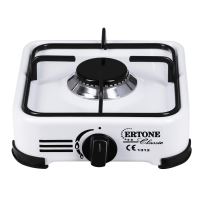 Minigaz emailat, Ertone MN206A, , 1 arzator, aprindere automata, alb