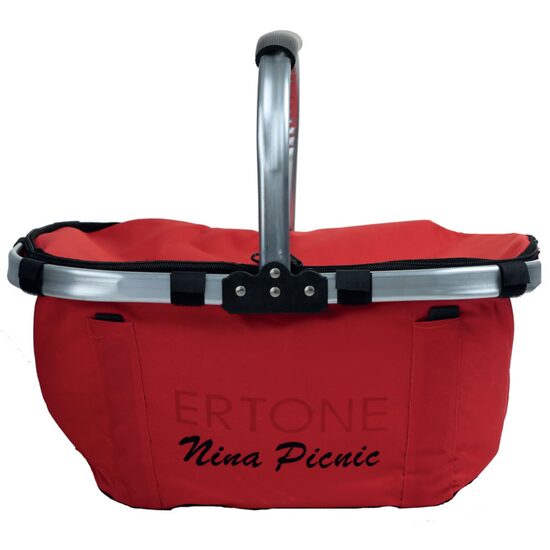 Cos de Picnic Ertone ERT-MN 403, diverse culori cu Maner Pliabil, Izolat Termic