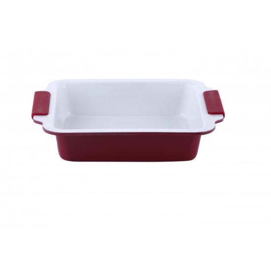 Форма за торта Ertone MN 751, Керамична правоъгълна форма, размер 30x26,5 см