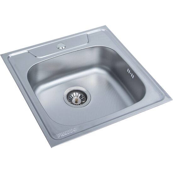 Chiuveta bucatarie inox Freddo SN9021, dimensiune  48 x 45 cm, adancime 18 cm, finisaj anticalcar