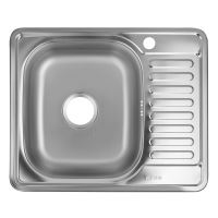 Chiuveta pentru bucatarie Freddo SN9029S, Cuva stanga, Inox, 60x50cm