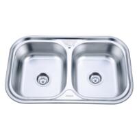 Chiuveta bucatarie Freddo SN9031,78x39x48 cm, adancime 18 cm, pentru blat, finisaj anticalcar, inox