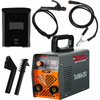 Aparat de sudura Tatta TA-MMA-250, putere absorbita 9.5 kVA, eficienta 85%, electrod 1.6-3.2 mm, accesorii incluse