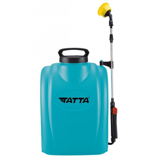 Pompa pentru stropit Tatta TP-1830A, cu acumulator, 12V 8Ah, incarcator 1 A, motor 3.6 lpm, rezervor tip rucsac, 16 l