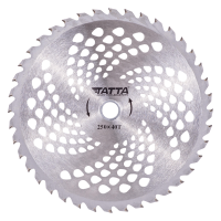 Disc motocoasa circular Tatta TT-1002, dinti vidia, 250x40T, pentru iarba