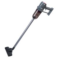 Aspirator vertical 2 in 1 HAUSBERG HB-2024GR, fara sac, aspirare uscata, 2 niveluri de viteza, motor turbo, 0.7 L, 600-800W, Gri