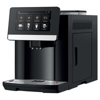 Espressor automat profesional HAUSBERG HB-3770, sistem de lapte LatteGo, 19 bauturi, 19 bar, display digital TFT, filtru AquaClean, rasnita ceramica, optiune cafea macinata, functie MEMO 10 profiluri, Negru