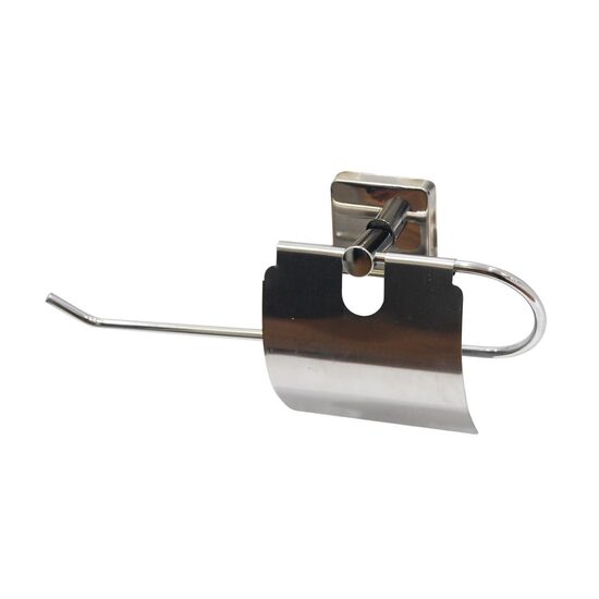 Suport cu capac pentru prosop hartie, cromat