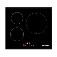 Plita incorporabila Hausberg HB1530, Electrica, Inductie, 3 zone de gatit, PowerBoost, 60 cm, Negru