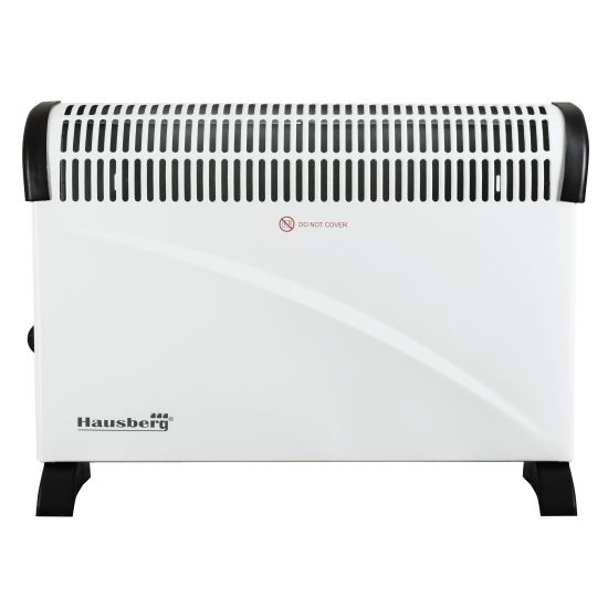 Convector electric Hausberg HB-8200, 2000 W, 3 nivele de putere, termostat reglabil