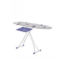 Masa de calcat Maestro G113M, priza incorporabila, suport rufe calcate, suport pentru fierul de catcat, 115 x 90 x 43 cm