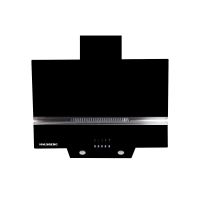 Hota Incorporabila decorativa Hausberg HB-1830NG, 60 cm, Filtru aluminiu, motor eco 450m3/h, Negru