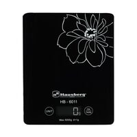 CANTAR BUCATARIE HB6011 NEGRU (taxa baterie inclusa)