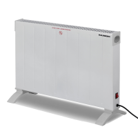 Convector electric Hausberg HB-8203, 2000W, 1 treapta putere, Siguranta impotriva rasturnarii, Alb