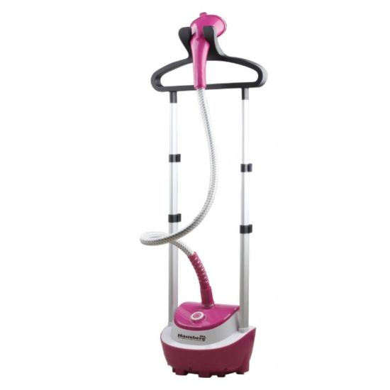 Вертикална парна ютия Hausberg HB-7890RZ, 1600 W, 1.5 л, розова
