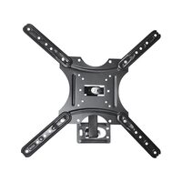 Suport TV de perete reglabil HAUSBERG HB-H07R, 14-55 inch, VESA, Greutate maxima suportata 25 kg, Negru