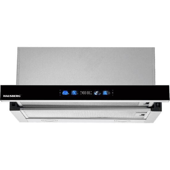 Hota incorporabila telescopic cu Touch Screen HAUSBERG HB-1288, 750M/h3, 60 cm, 3 viteze, temporizator