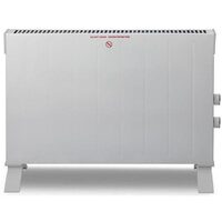 Convector electric Kumtel Luxell C2947, 2500W, Termostat reglabil, sistem de siguranta, silentios, Alb