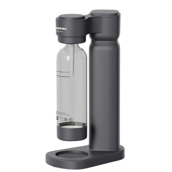 Aparat preparare Sifon HAUSBERG HB-6040GR, Recipient 1L, Eco-Friendly, Material ABS, Gri