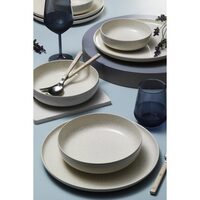 Сервиз за хранене Kutahya Porselen Moderna Matte от 18 части за 6 души от канелен порцелан