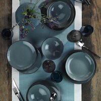 ПОРЦЕЛАН КОМПЛЕКТ 18БР. ЦВЯТ X СИН