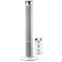 Вентилатор тип кула с дистанционно управление HAUSBERG HB-5952AB, 55W, 3 скорости, 38 инча, LED, таймер, осцилация, дръжка за носене, бял