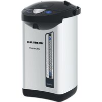Fierbator electric si Termos HAUSBERG HB-3645IN, 750-900W, 220-240V, 5,2L, Mentinerea calda a lichidelor, Indicator al nivelului apei, Protectie impotriva incalzirii, Thermo Pot, Inox