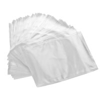Set 50 Pungi pentru vidat gofrate 15x20 cm, ideale pentru depozitare sau preparare, transparent