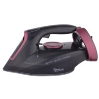 Fier de calcat cu abur Hausberg HB-7822MV, 2800W, Talpa ceramica, Abur vertical, Rezervor 300ml, Functie anticalcar, Oprire automata