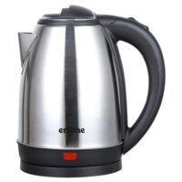 Електрическа кана ERTONE ERT945IN от неръждаема стомана, 1.8 л, 1500 W, автоматично изключване, основа, въртяща се на 360°